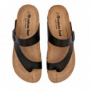 NATURE FEET Sandalias Marrones 9511-MOKA