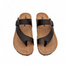 NATURE FEET Sandalias Marrones 9511-MOKA