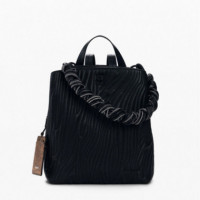 Desigual Mochila pequeña en tejido con textura 26SAKP42-2000