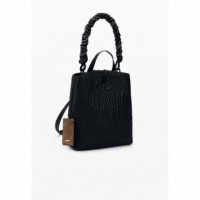 Desigual Mochila pequeña en tejido con textura 26SAKP42-2000