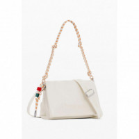 DESIGUAL Bolso Mediano Estilo Bandolera 26SAXPAB-1008