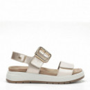 Fluchos Sandalias Street Oro F2166-TIBET ALUMINIO RAW P