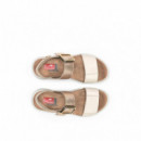Fluchos Sandalias Street Oro F2166-TIBET ALUMINIO RAW P