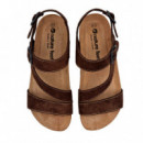 Nature Feet Sandalias Marrones 9557-MARRON