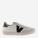 VICTORIA Zapatillas efecto piel blancas 1126184-10