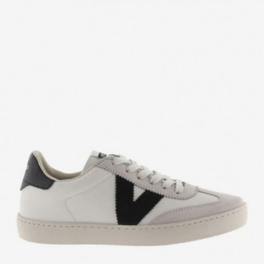 VICTORIA Zapatillas efecto piel blancas 1126184-10