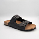 Nature Feet Sandalias Negras 9560-NEGRO