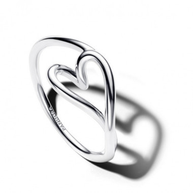 Pandora Anillo Coraz&oacute;n Peque&ntilde;o Forma Org&aacute;nica 194361C00