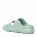 Xti Chanclas de mujer turquesa 142550-AQUA