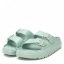 Xti Chanclas de mujer turquesa 142550-AQUA
