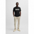 BOSS Camiseta Negra 50481923-001