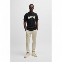 BOSS Camiseta Negra 50481923-001