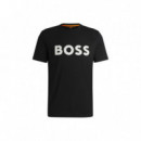 BOSS Camiseta Negra 50481923-001
