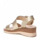 Xti Sandalias de mujer oro 143944-ORO