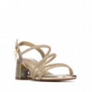 Xti Sandalias de mujer oro 145260-ORO