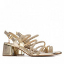 Xti Sandalias de mujer oro 145260-ORO