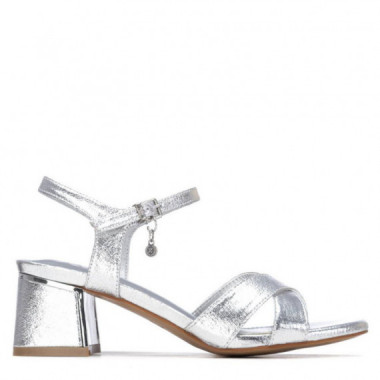 Xti Sandalia de cu&ntilde;a plata 145344-PLATA