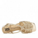 Xti Tacón oro 145433-ORO