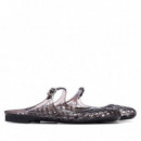 Xti Bailarina destalonada negra 145474-NEGRO