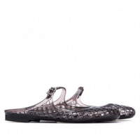 XTI Bailarina Destalonada Negra 145474-NEGRO