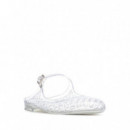 Xti Bailarina destalonada transparente 145474-TRANSPARENTE