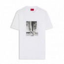 Hugo Red Camiseta en tela de jersey 50553755-100