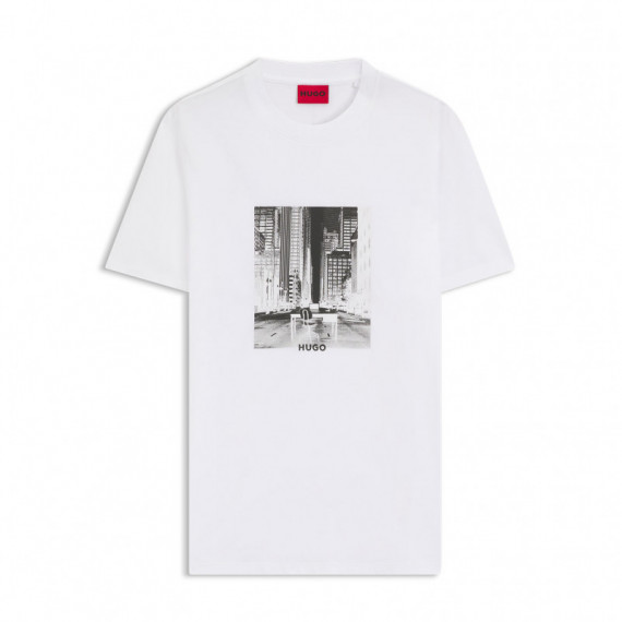 Hugo Red Camiseta en tela de jersey 50553755-100