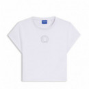 Hugo Blue Camiseta Blanca 50555719-100