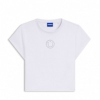 HUGO BLUE Camiseta Blanca 50555719-100
