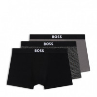 BOSS BLACK Pack de 3 Bóxers 50549832-281
