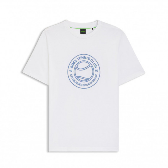 Boss Green Camiseta con estampado en el pecho 50553648-101