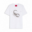 Hugo Red Camiseta estampada 50557672-100