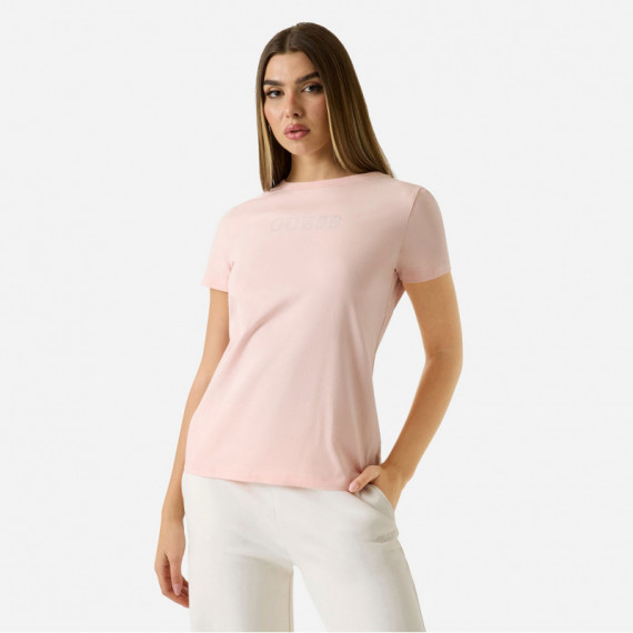 Guess Athleisure Camiseta Rosa V3BI11 J1314-G66E