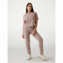 Guess Athleisure Camiseta Taupe V3RI08 I3Z14-G4Q9