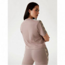 Guess Athleisure Camiseta Taupe V3RI08 I3Z14-G4Q9