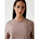 Guess Athleisure Camiseta Taupe V3RI08 I3Z14-G4Q9