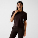 Guess Athleisure Camiseta Marrón V3RI08 I3Z14-A10K