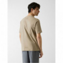 Guess Athleisure Camiseta con logotipo de triángulo Z4BI02 I3Z14-G9I0