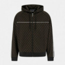 Guess Athleisure Chaqueta Marrón Z5BQ13 K2042-FNJY