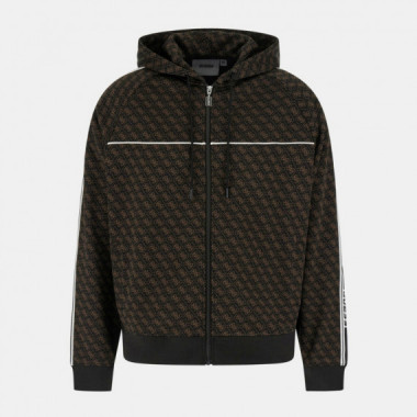Guess Athleisure Chaqueta Marr&oacute;n Z5BQ13 K2042-FNJY
