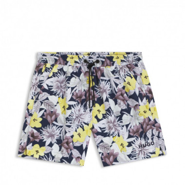 Hugo Red Shorts de ba&ntilde;o en tejido de secado r&aacute;pido 50510061-799