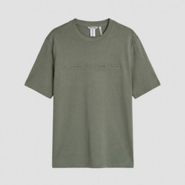 Antony Morato Camiseta regular fit de cuello redondo MMKS02646 FA100258-4095