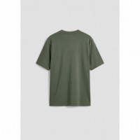 ANTONY MORATO Camiseta Regular Fit de Cuello Redondo MMKS02646 FA100258-4095