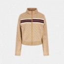 Guess Athleisure Chaqueta Beige V6GQ06 K2957-FMC3
