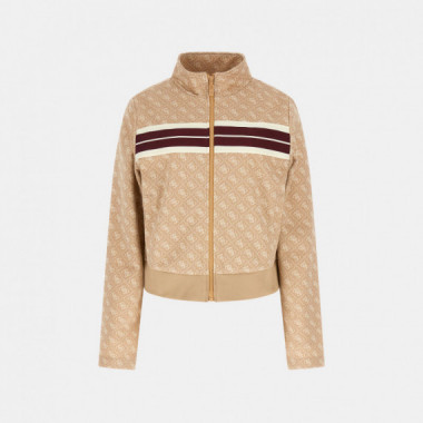 Guess Athleisure Chaqueta Beige V6GQ06 K2957-FMC3
