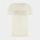 Guess  Camiseta Blanca W5GI04 J1314-G012