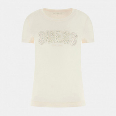 Guess  Camiseta Blanca W5GI04 J1314-G012