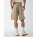 Guess Athleisure Shorts Beige Z6GD03 K2851-FJCE