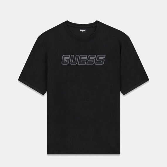 Guess Athleisure Camiseta Negra Z6GI01 K2835-JBLK
