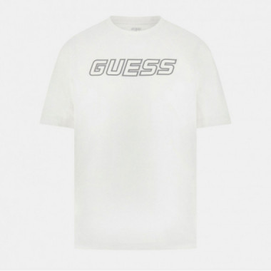 Guess Athleisure Camiseta Blanca Z6GI01 K2835-G011